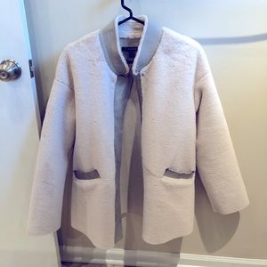 Zara faux fur coat